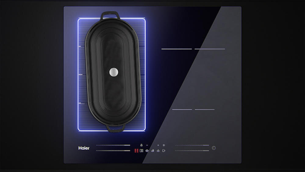 HAIER HA2MTSJ58MB1 pola grzewcze równomierne gotowanie multizone