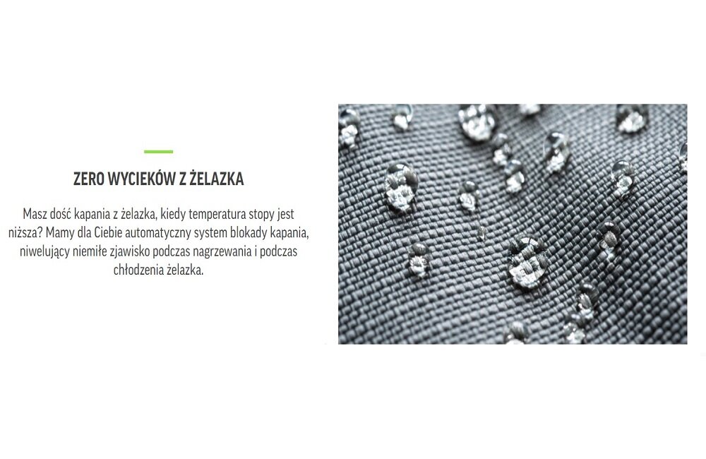 Żelazko LAFE ZPH 201 Blokada kapania