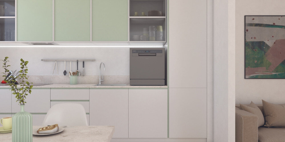 ZMYWARKA CANDY CP 8F9FFA RAPIDO do małych kuchni nablatowa niewielkie rozmiary kompaktowa