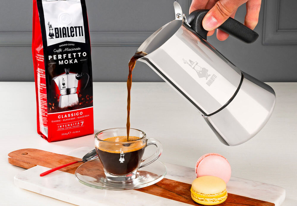 Kawiarka BIALETTI New Venus 4 TZ Srebrny 170 ml dla kawoszy