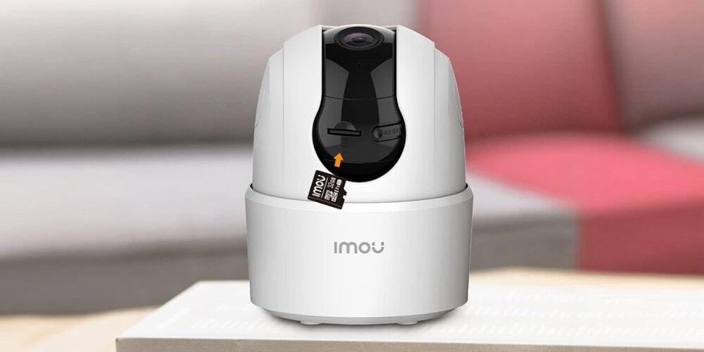 Kamera IMOU Ranger 2C-L zapisywanie materialow wideo na karcie microSD do 256GB pojemnosci w chmurze