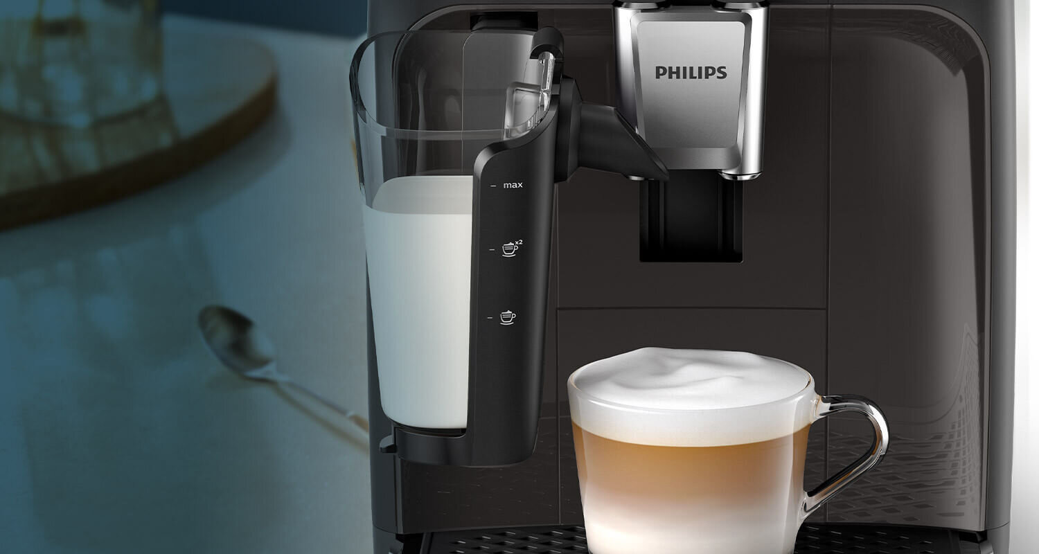 System LatteGo tworzy idealną mleczną piankę także z mleka roślinnego System LatteGo tworzy idealną mleczną piankę także z mleka roślinnego