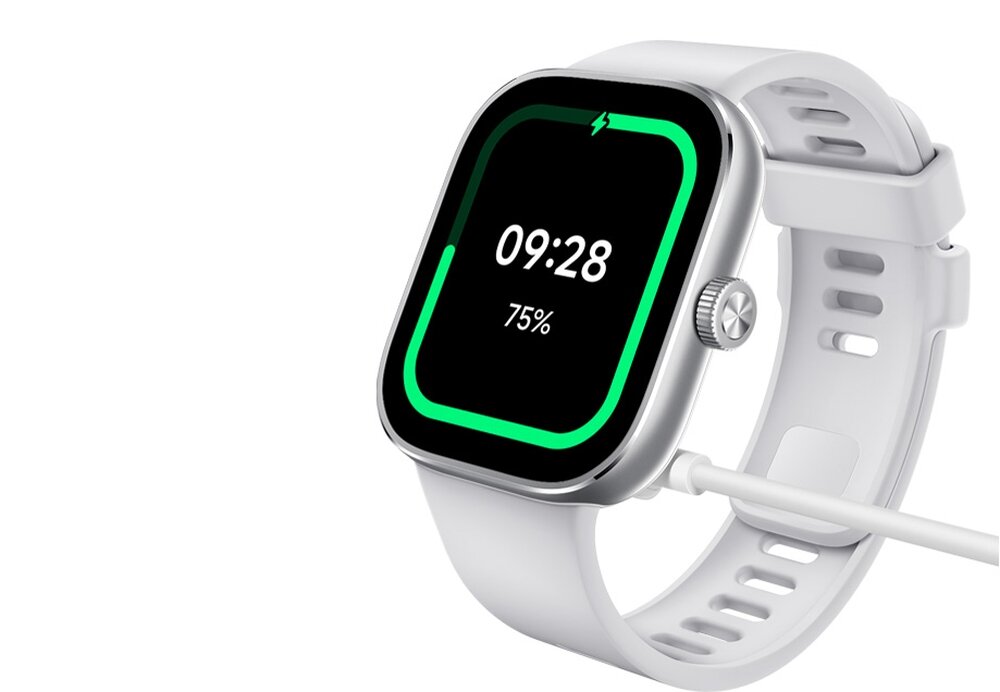 Smartwatch XIAOMI Redmi Watch 4 ekran bateria czujniki zdrowie sport pasek ładowanie pojemność rozdzielczość łączność sterowanie krew puls rozmowy smartfon aplikacja