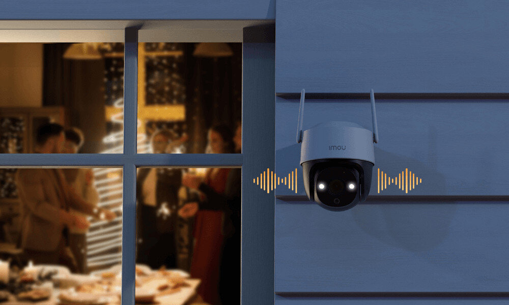 Kamera IP IMOU Cruiser SE+ 4MP obracanie regulacja dostosowanie śledzenie kąty widzenia