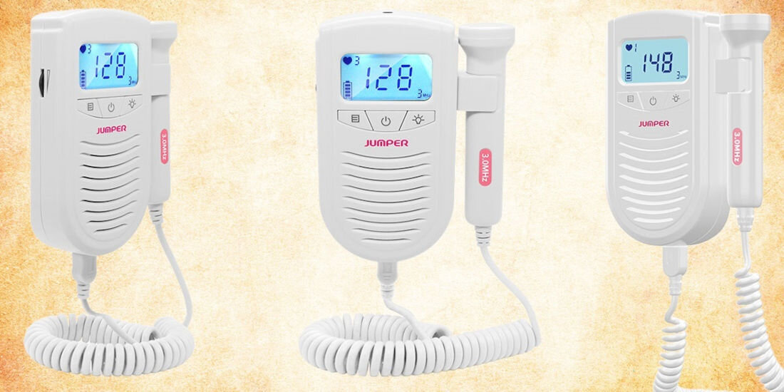 Detektor tętna płodu JUMPER JPD-100S6+ Dokładność detekcji prędkość głębokość wychwycenie  pewność i spokój 