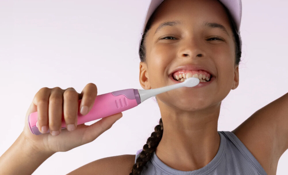 Szczoteczka soniczna ORDO Squishmallows Cam  dzieci i nastolatków technologia soniczna delikatne czyszczenie zdrowe zęby i dziąsła od najmłodszych lat Technologia soniczna