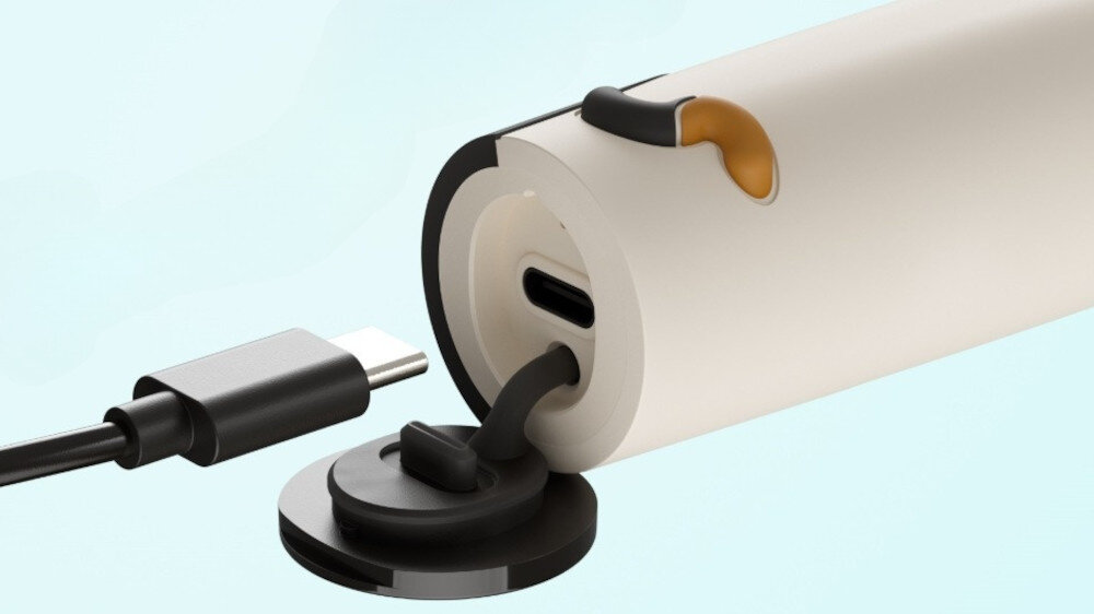 Szczoteczka soniczna ORDO Squishmallows Cam Długie działanie na baterii port USB-C tygodnie użytkowania do 12 tygodni na jednym ładowaniu