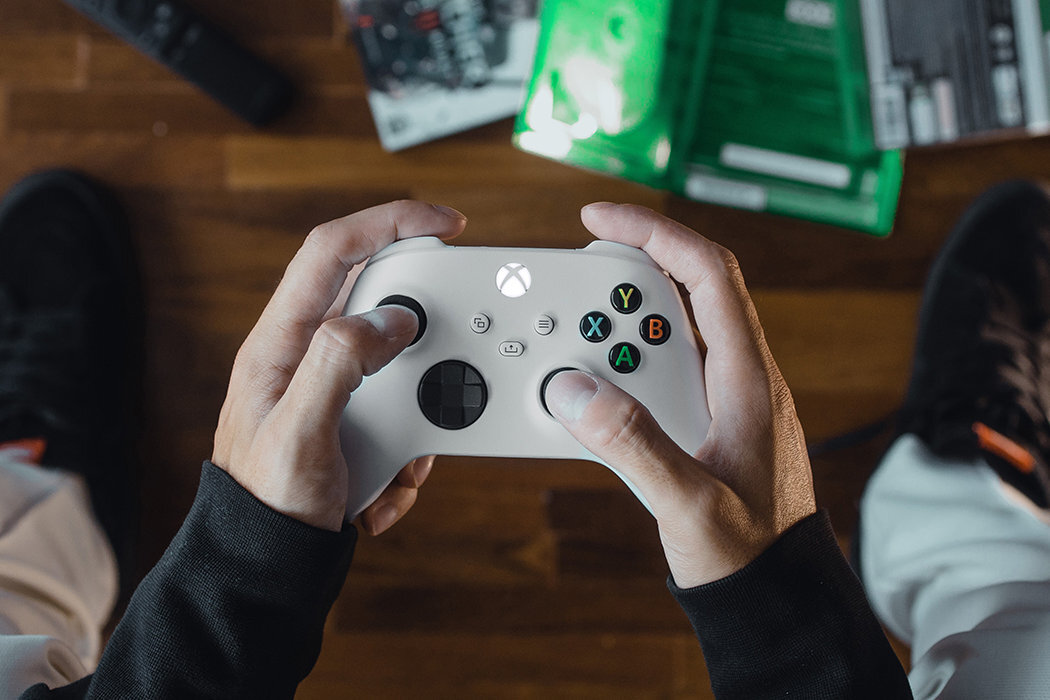 Kontroler MICROSOFT XBOX Series X Biały kolor bezprzewodowy projekt