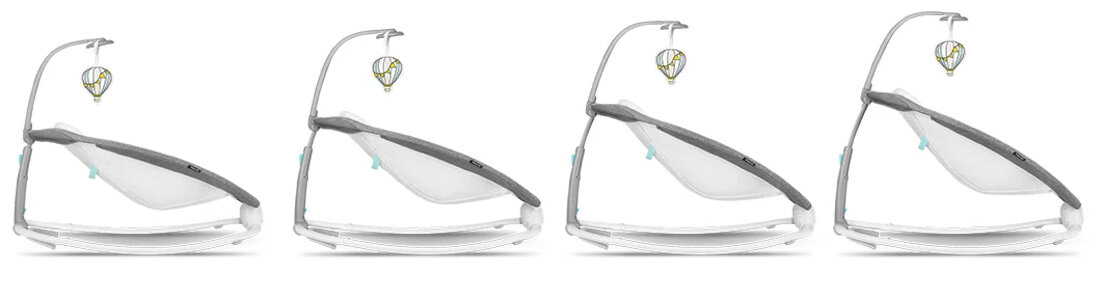 Bujaczek PASCAL Grey Scandi Szary Regulacja oparcia siedzisko precyzja dopasowanie glebokosc wygoda pozycka 