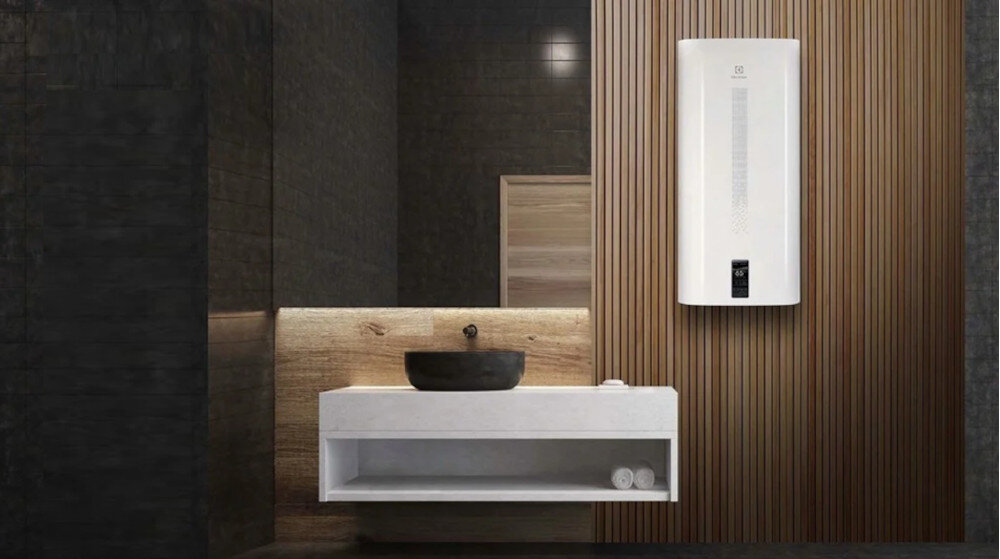 BOJLER ELEKTRYCZNY ELECTROLUX EWH50SIEEC front lifestyle panel sterowanie system bezpieczeństwa ochrona niezawodność kontrola temperatury termostat kontrolowanie zawór odłącznik bezpieczeństwa