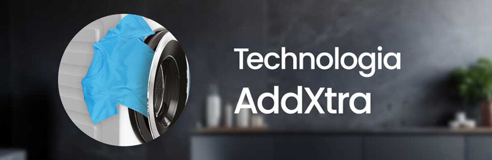 PRALKA BEKO BM1WFU38225WW dodaj ubranie w trakcie cyklu AddXtra stop pauza zatrzymanie wznowienie dodawanie ubrań