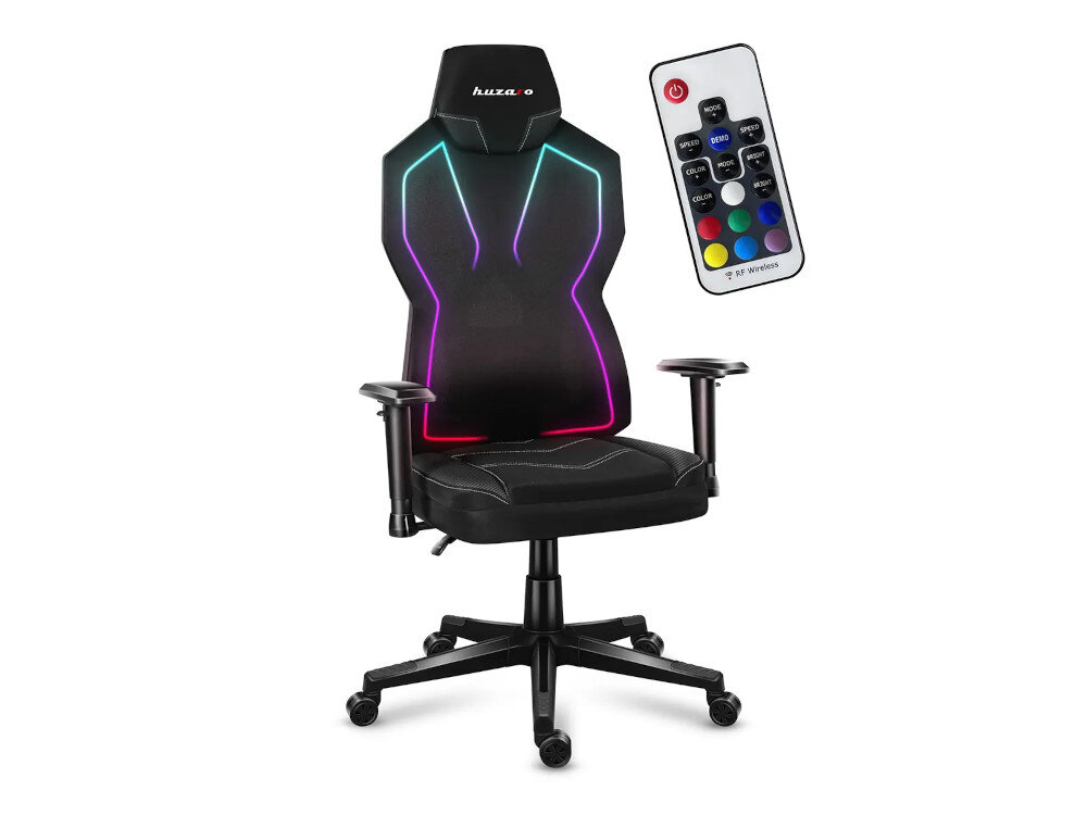 Fotel HUZARO Combat 6.2 RGB pilot bezprzewodowy