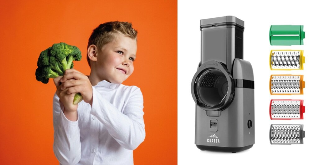 Szatkownica ETA Gratta szatkownica przodem, funkcjonalność, kompaktowy design, kreatywność