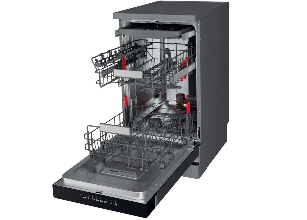 Zmywarka WHIRLPOOL WSFO 3O34 PFX silnik inwerterowy cicha praca