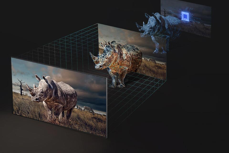 Technologia głębi obrazu uwydatnia detale na pierwszym planie i zwiększa wrażenie trójwymiarowości