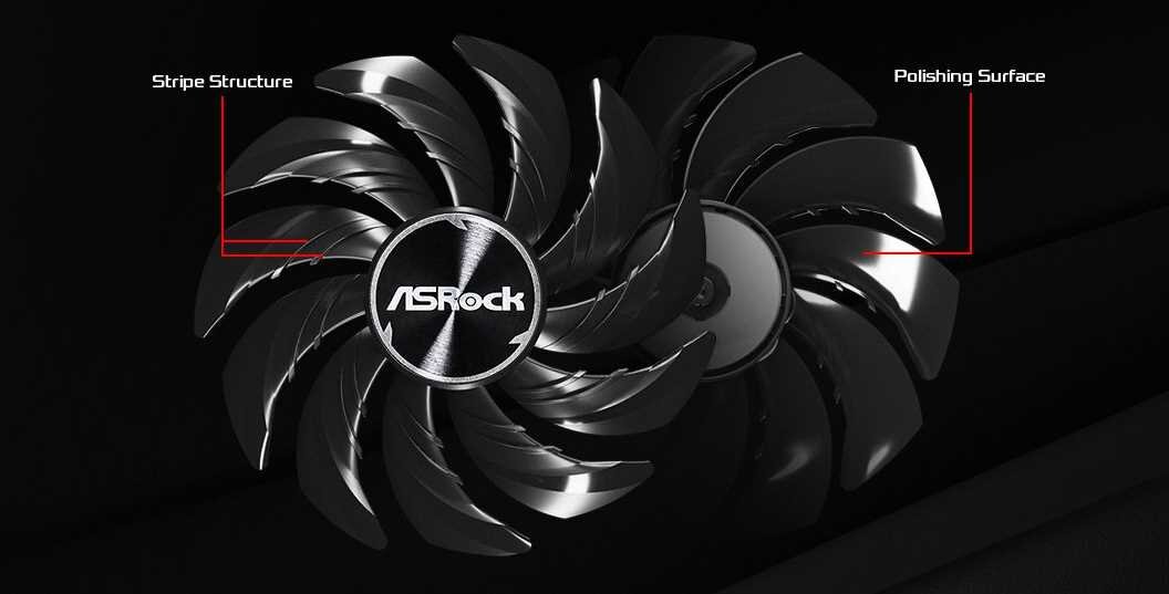 Karta graficzna ASROCK Arc A380 Challenger ITX OC 6GB - Striped Axial