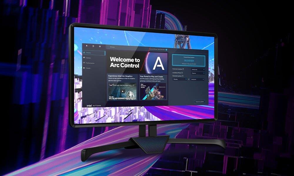 Karta graficzna ASROCK Arc A380 Challenger ITX OC 6GB - Intel Arc Control