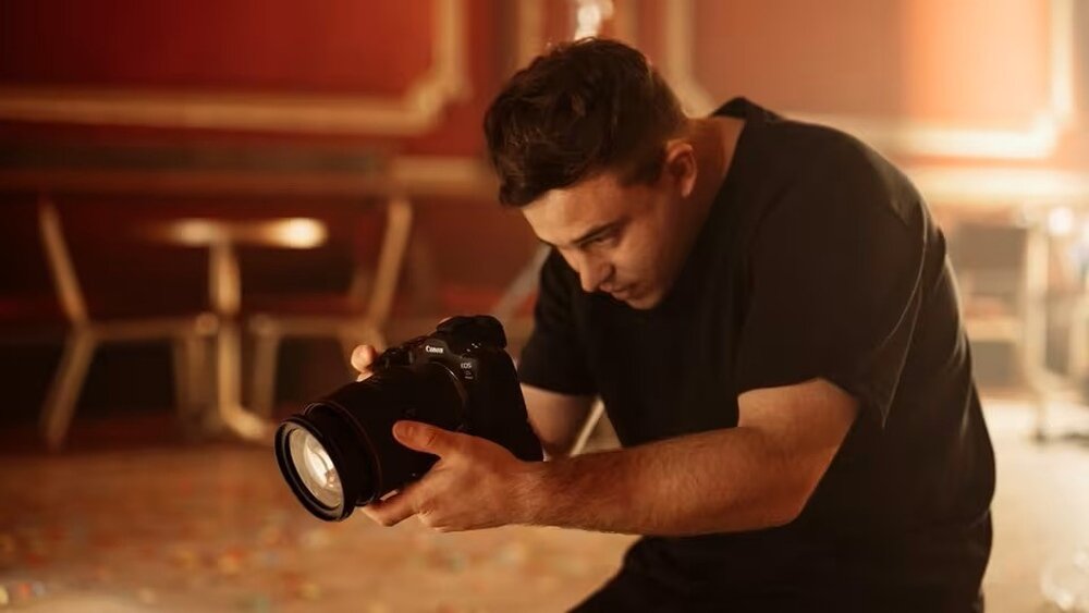 Canon EOS R5 Mark II stabilizacja obrazu 8.5 stopnia płynne nagrania