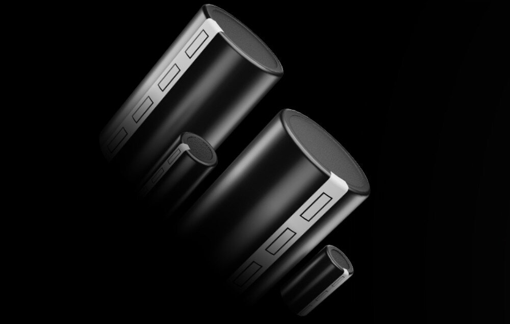 Zasilacz BE QUIET Dark Power 14 Kilka cylindrycznych kondensatorów w czarnych obudowach z metalicznymi paskami z boku pokazanych na czarnym tle, topologia, zabezpieczenia