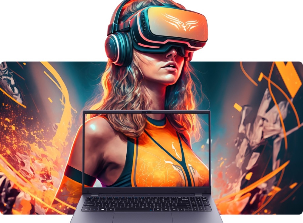 Laptop CHUWI HeroBook Plus 15.6 IPS Celeron N4020 8GB RAM 256GB SSD Windows 11 Home ekran przekątna rozdzielczość jasność matryca