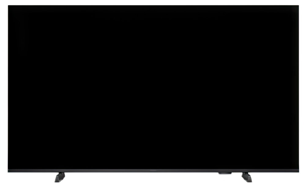 Telewizor PHILIPS 55PUS8009 - Styl i odpowiedzialność, telewizor na białym tle od frontu