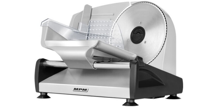 Krajalnica MPM MRK-04M dociskacz bezpieczenstwo antyposlizgowe nozki