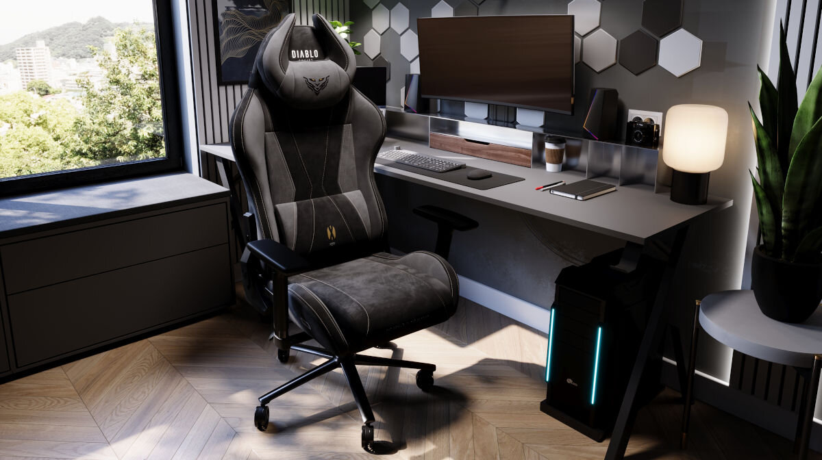  materiałowy fotel dla graczy