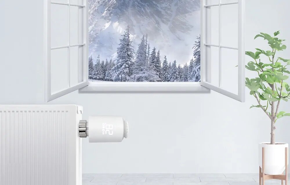 Głowica termostatyczna AVATTO TRV06 ZigBee kontrola temperatury oszczędność bezpieczeństwo