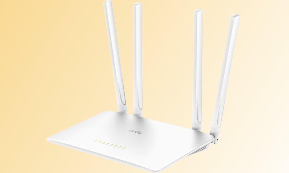 Router CUDY WR1200 dysk udostępnianie sieć