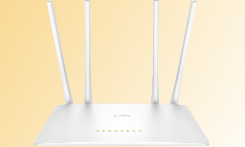Router CUDY WR1200 porty