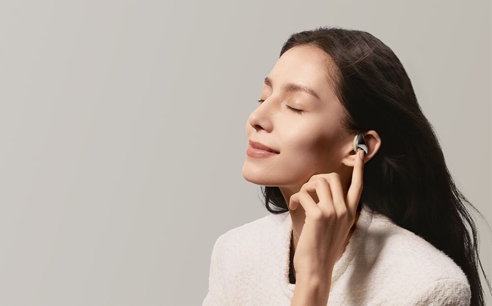 Słuchawki douszne XIAOMI Openwear otoczenie rozdzielczosc przedszkody reakcja