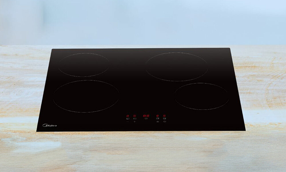 Płyta ceramiczna MIDEA MC-6F6004R242 zabezpieczenie przed dziećmi, bez poparzeń, elenagncki design