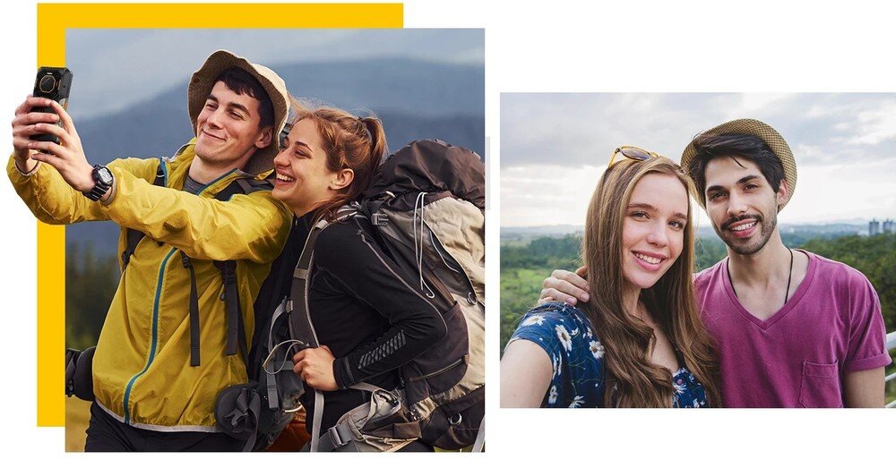 Smartfon ULEFONE Armor 26 Ultra Walkie Talkie selfie  80,4° Przedni aparat 50 MP EIS  przysłona f/2.25