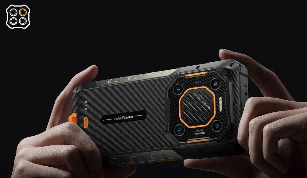 Smartfon ULEFONE Armor 26 Ultra Walkie Talkie  Zoom optyczny 3,2x SAT ZOOM EIS   