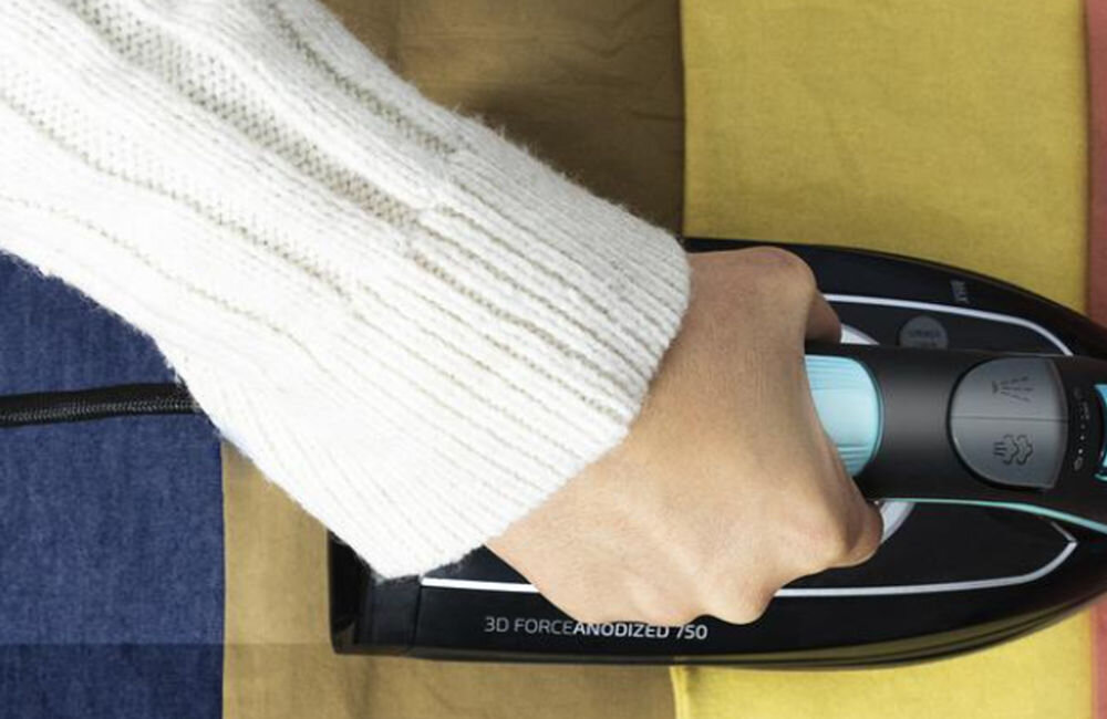 Żelazko CECOTEC 3D ForceAnodized 750 Smart moc 3100 W szybkie nagrzewaniew efektywne prasowanie duża moc profesjonalne efekty szybsze prasowanie zagniecenia znikaja z łatwoscią czas i jakość prasowania