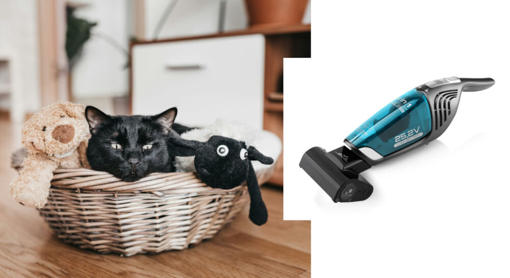 Odkurzacz pionowy ETA Moneto II Aqua ETA845390000 Czarny odkurzacz pionowy ręczny mop wszechstronne rozwiązania technologia click & clean nakładka mopujaca łatwe szybkie montowanie ściąganie wygoda efektywność odkurza mopuje jednocześnie 