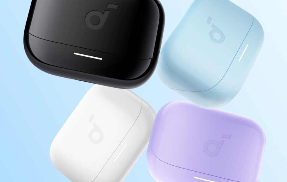 Słuchawki Soundcore K20i design komfort lekkość dźwięk jakość wrażenia słuchowe ergonomia lekkość sport aktywność podróże czas pracy działanie akumulator