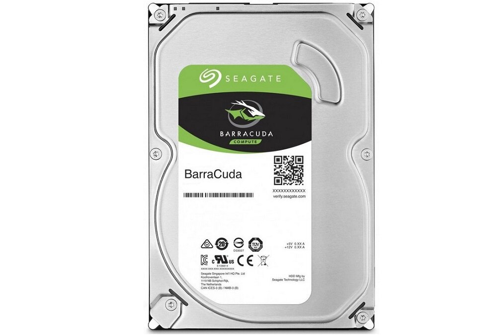 Dysk SEAGATE BarraCuda 1TB HDD - wygląd ogólny nowe i udoskonalone rozwiązania duża przestrzeń dyskowa 1TB