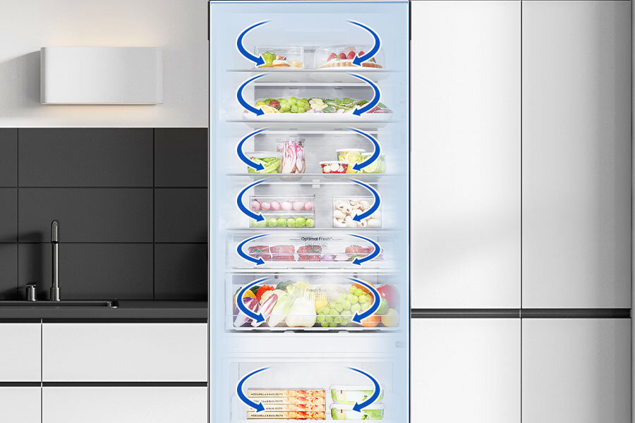 All Around Cooling - Samsung lodówka RB53DG703DS9 - Media Expert