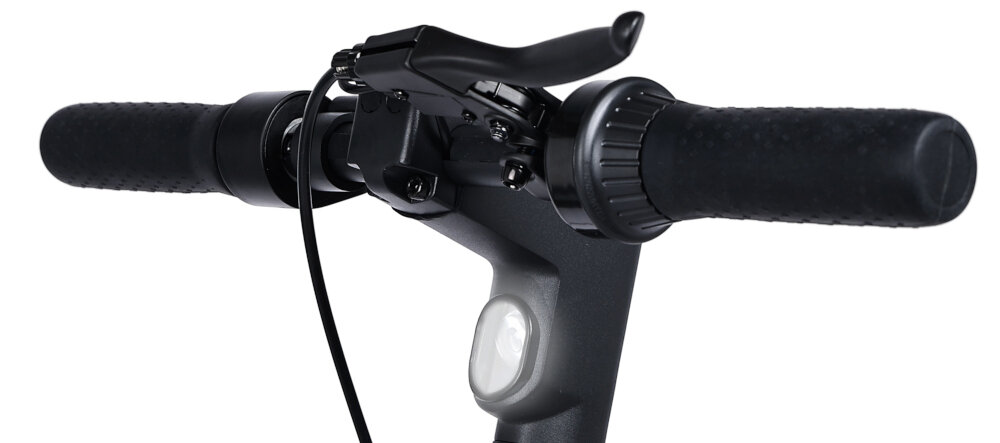 Hulajnoga elektryczna X-Rider M10 Czarny przednie i tylne oswitlenie tylne swiatlo hamowania