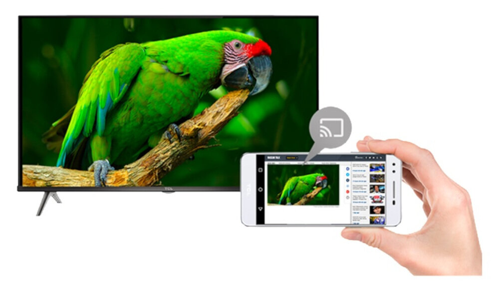 Telewizor TCL 32S5400A  - chromecast