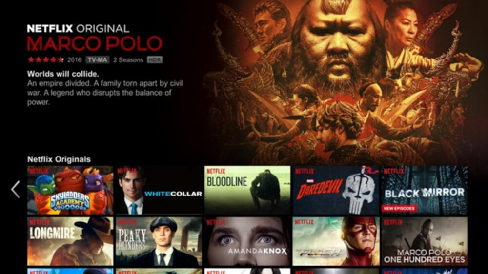 Telewizor TCL 32S5400A  - netflix