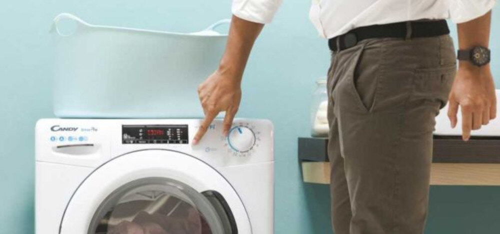 Pralka CANDY CBWO 49TWME-S zatrzymaj i dorzuć pranie