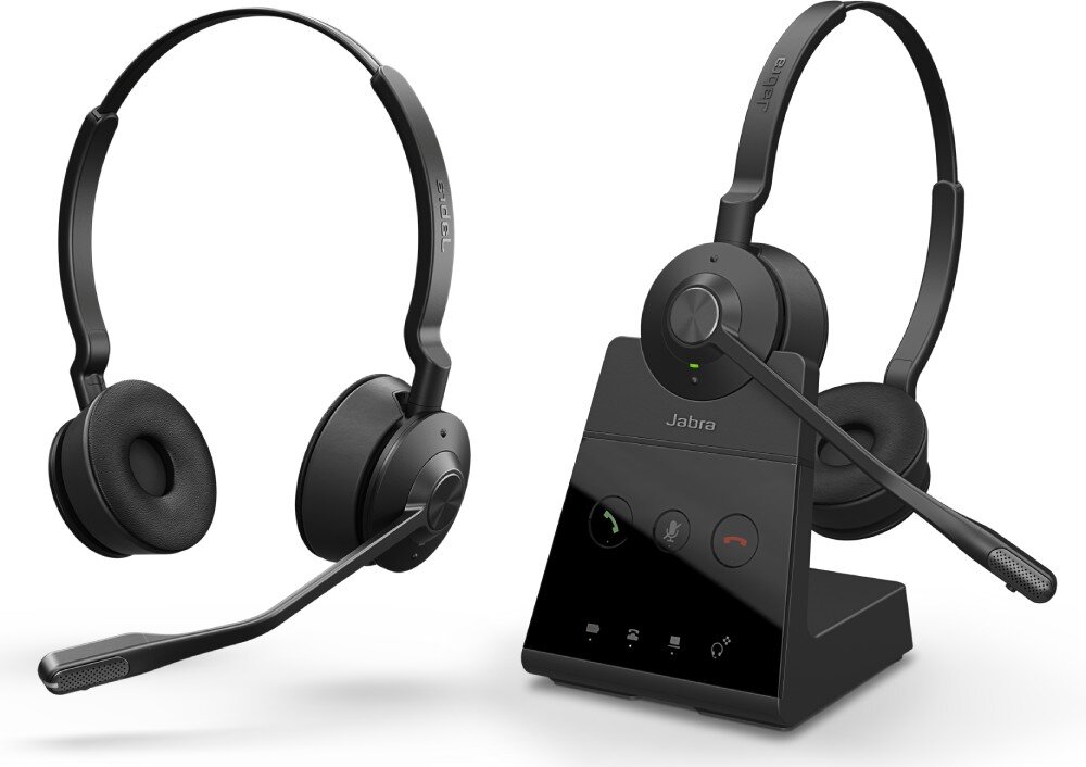 Słuchawki nauszne JABRA Engage 65 Stereo Czarny łączność zasięg szyfrowanie