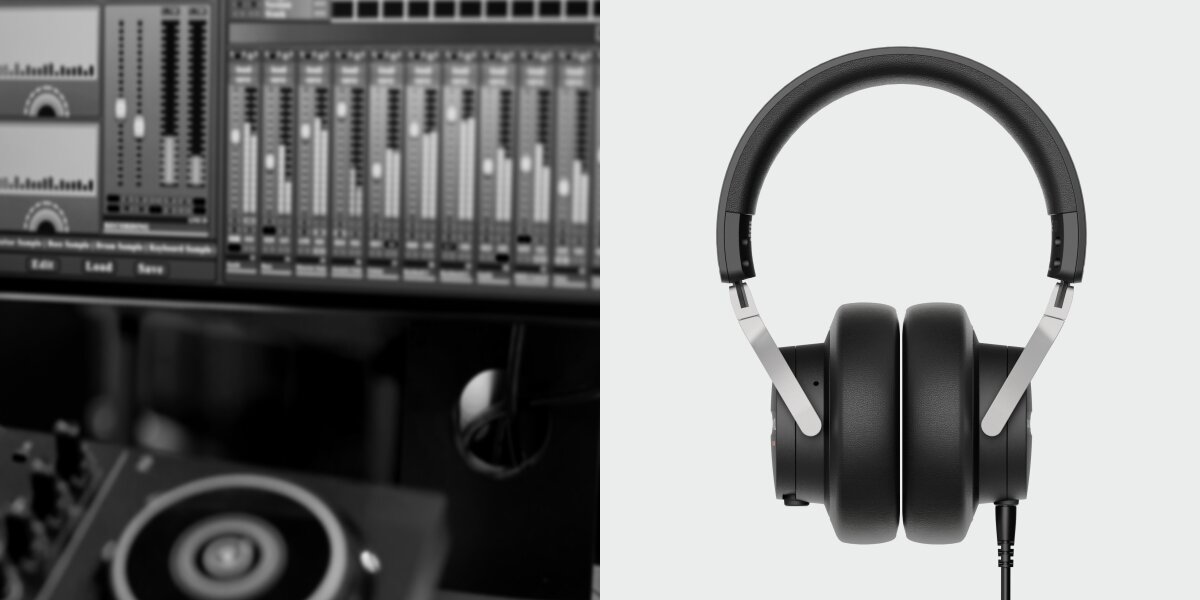 Słuchawki nauszne BEYERDYNAMIC DJ 300 Pro X Club - Wszechstronne zastosowanie, szeroka kompatybilność, słuchawki nauszne od frontu na białym tle