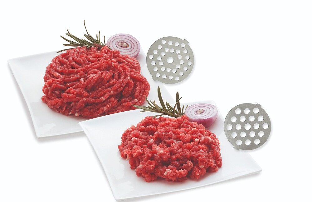 Maszynka do mięsa GORENJE MG2202XE różnorodne potrawy z mięsa mielonego, dopasowana grubość mielenia, wymienne sitka mielące, odpowiedni smak i konsystencja