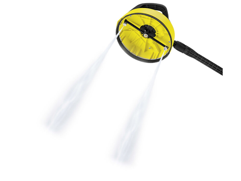 Szczotka KARCHER T-Racer T 350 2.643-252.0 przystawka do powierzchni może być regulowana czyści 10 razy szybciej niż lanca spryskująca