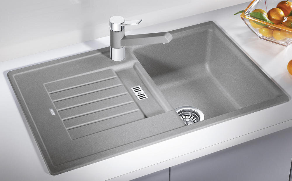 BLANCO funkcjonalność komora miejsce komfort użytkowanie odporność uderzenia wysokie temperatury zarysowaniaa ociekacz