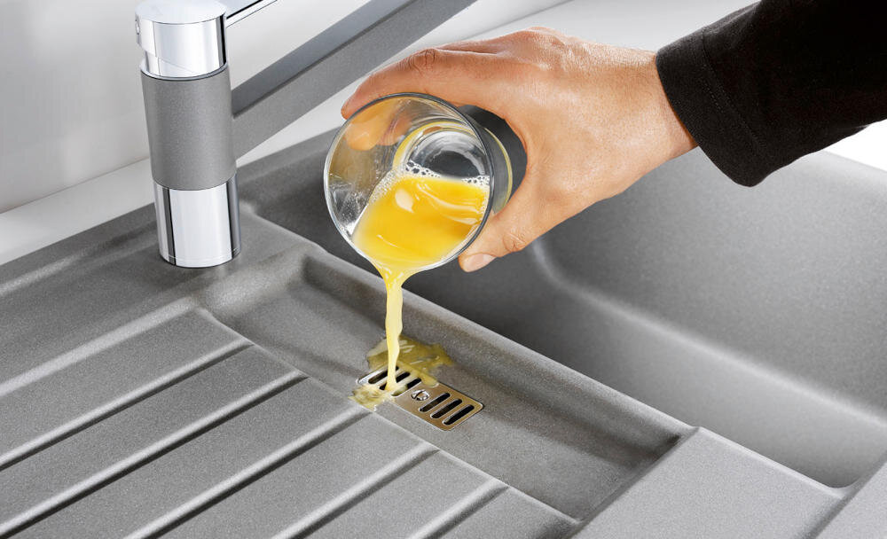 BLANCO zlewozmywak silgranit granit łatwe czyszczenie kamień