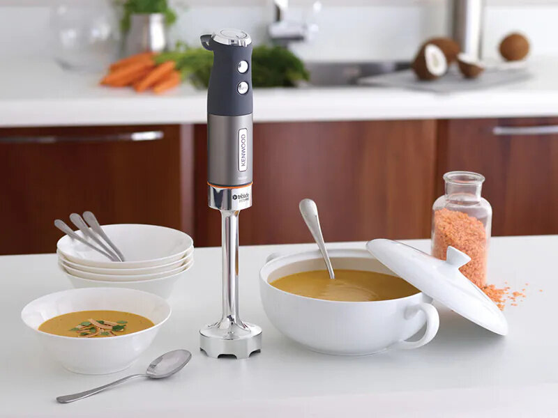 Blender KENWOOD HDM804SI trzy ostrza innowacyjne zabezpieczenia przed przegrzaniem
